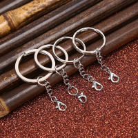 10Pcs Conjunto De Hebjes Para Llaves Con Cierre De Langosta Y Anillo Redondo Connectores Gancho Para Fabricación DIY De Joyería Accesorio De Cadena De Llaves - details 4