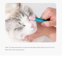 Cepillo Para Limpieza De Ojos De Gato Herramienta De Peluquería Para Perros Y Gatos Pequeños Eliminador De Manchas De Lágrimas Material Plástico - details 5