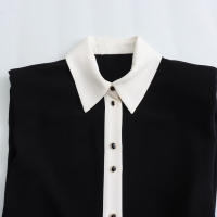 Vestido Mini De Verano Para Mujer TRAF Con Cuello En V Y Mangas Cortas Estilo Vintage Chic Sin Mangas A-Line Traje De Noche - details 3