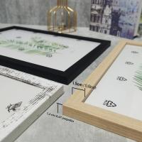 3Pcs Marco De Fotos De Madera Para Pared De Fotos 10X15 15X20 20X25 Decoración Para Fotos Regalo Commemorative Moderno - details 1