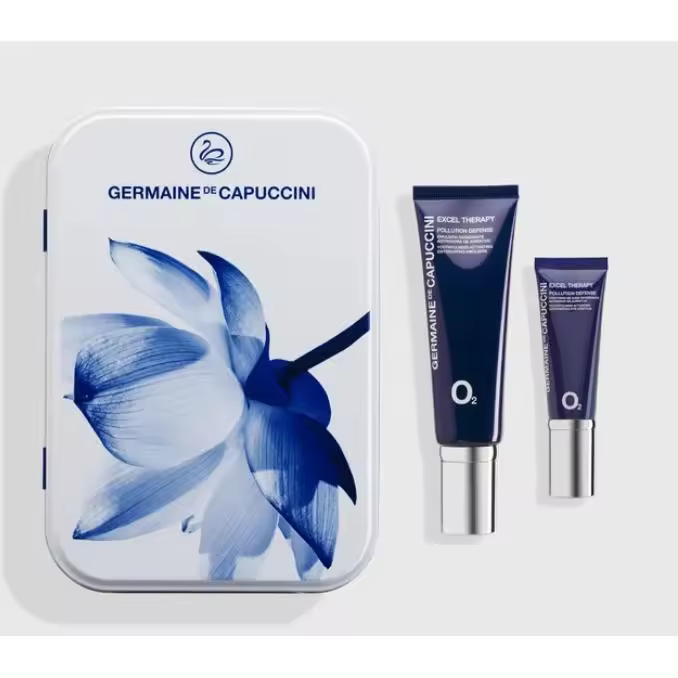 GERMAINE DE CAPUCCINI- ESTUCHE PRIMAVERA ANTI POLUCION EXCEL THERAPY 02 (EMULSIÓN+ CONTORNO DE OJOS) - 1