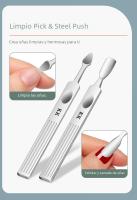 Kit De Manicura Profesional KK 11 En 1 Herramientas De Uñas Incluye Acrílico Cortauñas Tijeras Y Pinzas De Acero Inoxidable Para Cuidado De Manos Y Pies - details 11