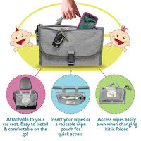 Bolsa de ASEO para lactantes, impermeables, suministradores Esenciales para lactantes - details 2