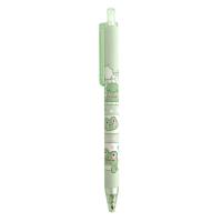 6 Piezas De Bolígrafos De Plástico 0.5mm Negros Con Diseño De Rana Lindo Suministros Escolares Kawaii Para Escritura - details 4