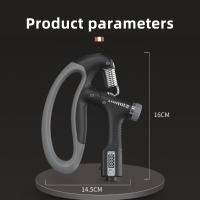 Expansor De Muñeca Y Mano Inteligente Ajustable De 10 a 100KG Ejercicio De Fortalecimiento De La Poderosa Pinza De Agarre Con Cuenta Azul/Morado/Negro Unidad - details 6