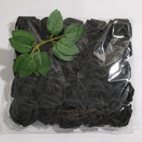 25pcs/Lote Rosa Artificial De PE De Alta Calidad Con Tallo Para Decoración De Boda Fiesta Cumpleaños Scrapbook Supplies - details 21