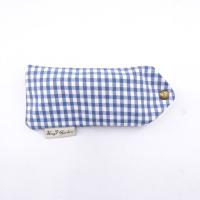 Bagsgarden- Bolsa de Algodón con vichy para Gafas de Sol，Funda Protectora Linda y Portátil con Compartimento Acolchado Grueso - details 0