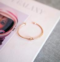 Pulsera de moda para mujer de 14 Quilates, nude "Amor Eterno", ajustable, inresponsable Maple  Oro - details 1