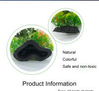 Plantas Artificiales Para Acuario 12 Tipos Adornos De Agua Maleza Ornamento De Planta Aquática Para Tanque De Peces Decoración De Hierba Accesorios 14cm - details 1