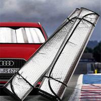 Visera Solar Plegable Para Coche 1PCS Resistente Al UV Transpirable Portátil Para Ventanas Frontales De Protección Y Refrescante - details 3