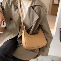 Bolso De Hombro PU Cuero Mujer Estilo Casual Lujo Bolso De Mano Diseñador Hobos Pequeño Bandolera Moda Para Mujer - details 6