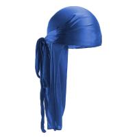Pañuelo De Seda Durag Turban Hijab Pirata Para Hombre Y Mujer Capa De Cabello Para Cáncer Pre-Traída Envoltura De Cabeza Casual Unisex - details 4