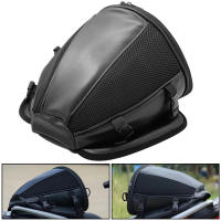 Bolsa De Motocicleta Para Asiento Trasero Impermeable Con Funda De Lluvia Y Diseño De Fibra De Carbono Bolsa De Almacenamiento Rígida Para Viaje Y Casco De Motocicleta - details 29