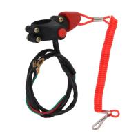 Interruptor De Parada Para Motor De Motocicleta 70 Cm Interruptor De Parada Para Motor De Barco Con Lanyard De Seguridad Para ATV Quad Yate - details 4