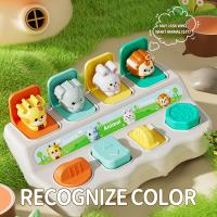 Juego De Aprendizaje Montessori Para Bebés Caja De Botones Juego De Escondite Para Halloween Y Navidad Regalo Interactivo Para Cumpleaños - details 5