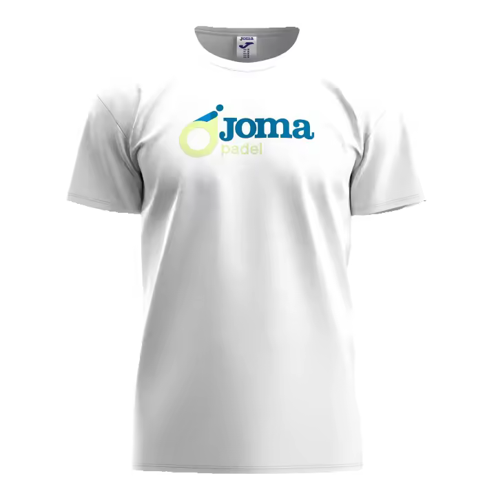 Camiseta algodón Joma Challenge color blanco para hombre - 1