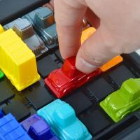 Juego De Rompecabezas De Tráfico Rush Hour Juguete De Lógica Y Razonamiento Para Mesa Juego De Carreras De Coches Huarong Road Para Niños Edad Recomendada 3-12 Años - details 5