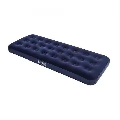 Colchón hinchable Bestway 185x76x22cm - Superficie Flocada Con Válvula de Rápido Inflado y Desinflado y Parche de Reparación - 1
