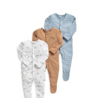 Ropa para niños, mono de bebé de primavera y otoño, ropa de gateo de manga larga que cubre los pies, pijamas, caja de regalo para bebé recién nacido - details 4