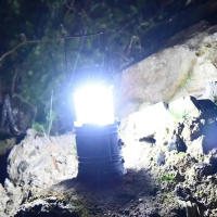 Lámpara Multifuncional Solar Portátil Para Camping Impermeable Luz De Emergencia Con Fuente De Energía LEDLinterna Portátil Para Acampar - details 11