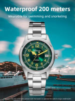 Reloj De Pulsera Para Hombre ADDIESDIVE Automatico NH35 39mm Dial Sunburst Retro Luminoso Vestimenta 200m Impermeable Con Cristal De Zafiro - details 2