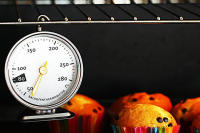 Nuevo Termómetro De Horno En Acero Inoxidable Medidor De Temperatura Para Cocinar BBQ Carne Y Alimentos Puede Colgarse O Stander Grande - details 0