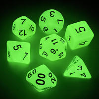 Juego De Dados Poliedros Luminosos Para D&D Juegos De Rol Y Otros Juegos Perfecto Para DND Juego De Dados Poliedros Brillantes En La Oscuridad - details 17