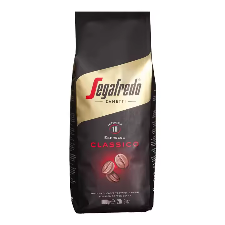 Segafredo Crema Classico café en grano 1 kg  el auténtico cafe de Italia - 1