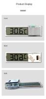 Termómetro De Acuario Electrónico LCD Medidor De Temperatura Para Tanque De Peces Accesorios De Acuario Rango De Temperatura -45°C-80°C - details 7