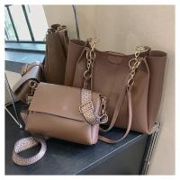 Bolso De Hombro Para Mujer XINXIANG Gran Capacidad Moda Cuero Retro Con Cierre Magnético Y Cadena Bolso Transversal - details 14