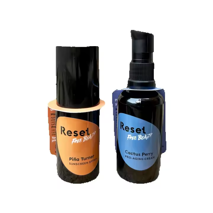 Set de Cremas Faciales Día y Noche Unisex – Protección Solar SPF 50+, Anti-Polución y Luz Azul + Hidratación, Regeneración y Acción Antiarrugas – Apta para Contorno de Ojos – Pack SIMPLY THE BEST | RFB Reset Free Beauty - 1