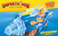 SUPERTHINGS KAZOOM POWER – Combat Vehicle Kid Kazoom. Vehículo de combate de Kid Kazoomde la serie de TV “Superthings Kazoom Power”. Contiene 1 Combat Vehicle, 1 Kid Kazoom exclusivo, 1 arma y 1 accesorio - details 0