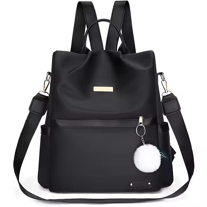 Mochila antirobo para Mujer ajustable convertible con Correa de hombro impermeable, Bolsa de viaje - 1