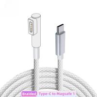 Cable De Carga Rápida USB Tipo-C a Magsafe1 & 2 Con Encabezado Magnético L / T Para MacBook Air / pro Adaptador De Cable De Material TPE / Braided - details 10