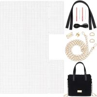 Kit De Manualidades DIY Para Tejer Y Crochet Bolsa Hilo De Malla Y Plástico Para Bordado Y Costura Kit De Creación De Bolsas Tejidas a Mano - details 0