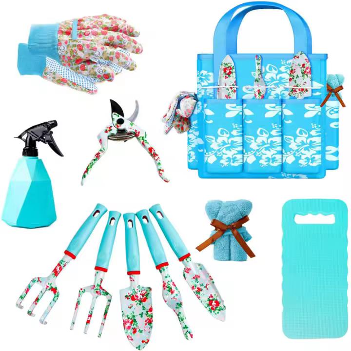 Juego de instrumentos de jardinería de 11 piezas, Máquina para ATAR Ramas, instrumentos de Jardín más - 1