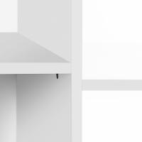 Estantería infantil blanca, organizador multifuncional para juguetes y libros de niños, con 2 cajas, gran capacidad, tema universal, para dormitorio y salón - details 4