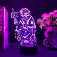 Luz LED Anime Jujutsu Kaisen Yuji Itadori Ryomen Sukuna Gojo Satoru Para Decoración De Habitación Infantil Regalo De Cumpleaños - details 6