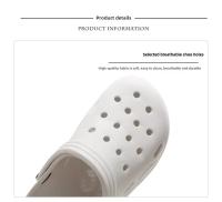Sandalias Hombre Verano Nueva Exterior Cabeza Media Tacón Jardín Playa Zapatos Unisex EVA Forma Geométrica Tacón Medio - details 6