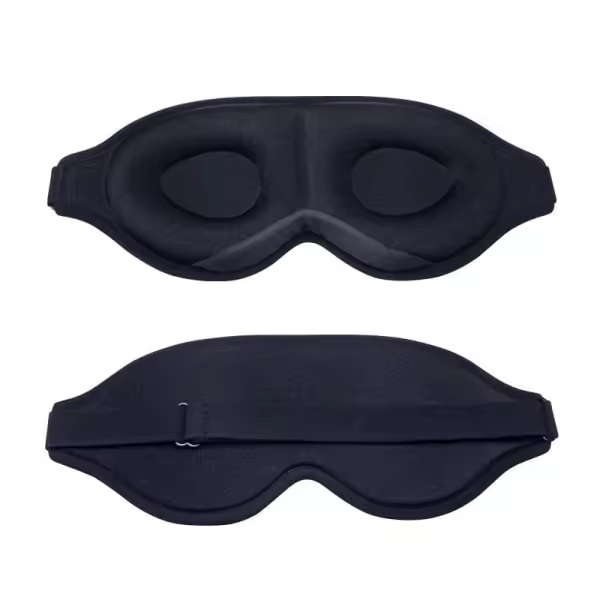 Innovative Sleep Mask, Light Blocking Eye Mask for Sleep, Nap, Meditation, Travel Black - 1