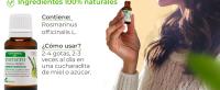 Aceite Esencial Romero Soria Natural – Con Rosmarinus officinalis L. - Propiedades Terapéuticas - Frasco con gotero de 15 ml. - details 3