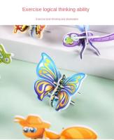 Rompecabezas 3D De Animales En Espuma Juguetes Educativos Para Niños Regalos De Cumpleaños Para Invitados Incentivos De Clase Empaque De 12-24 Piezas - details 6