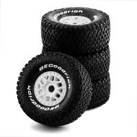 4Pcs Neumáticos De Camión Corto De Desierto 138mm 1/7 Para ARRMA Mojave TRAXXAS UDR Yikong DF7 FS Off-road Buggy RC Car Hex Wheel 17mm - details 6