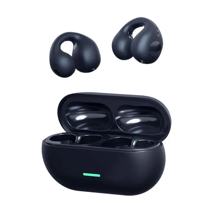Auriculares Bluetooth 5.3 Inalámbricos Clip-on Para Deporte Al Aire Libre Control Táctil Para Xiaomi iPhone Samsung - 1