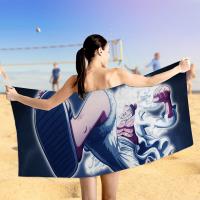 Toalla De Playa Microfibra De Anime One Piece Luffy Gear 5 Para Niños Toalla De Baño Suave Y Rápida Secado Para Camping Y Piscina - details 12