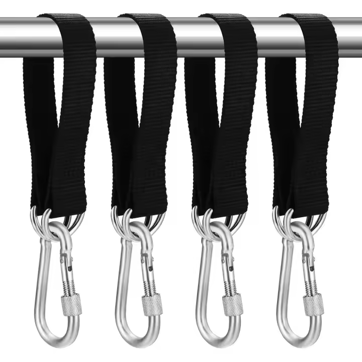 Juego de 4 correas para columpio de árbol, correas resistentes para hamaca, correas ajustables para columpio. - 1