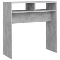 vidaXL Mesa consola madera de ingeniería 78x30x80 cm Blanco, Negro, Roble Sonoma Mesa de sofá Mesa de Entrada para Salón Consola de Entrada Mueble Recibidor Mesita Mesa auxiliar Salon - details 0