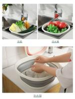 Baño Portátil De Plástico Plegable Tazón De Lavado Para Adultos Y Bebés Accesorios De Baño Y Cocina Sin Químicos Peligrosos - details 8