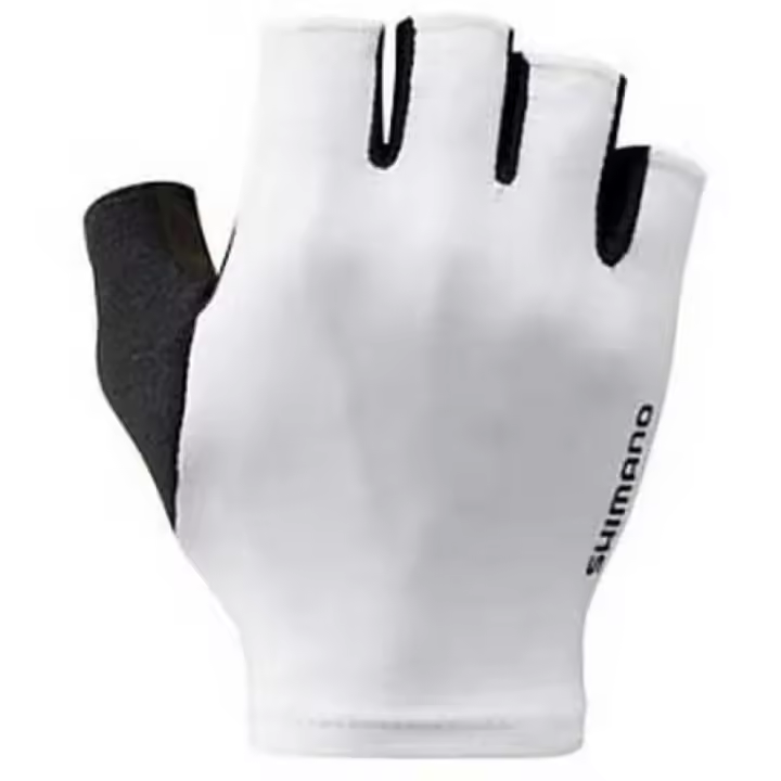 Ropa hombre Guantes Shimano Guantes Cortos Escape Blanco - 1