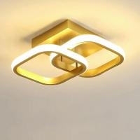Lámpara De Techo Moderna Estilo Nórdico Para Pasillo Puerta Del Balcón Entrada Cristal Lámpara Simplicidad Decorativa Metal LED - details 4